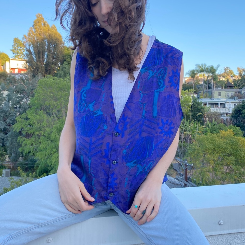 “80S BABY” MULTICOLORED VEST